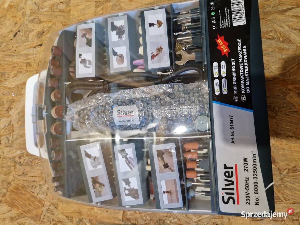Mini szlifierka wiertarka 270 W silver s10477 wielkopolskie Głogowa