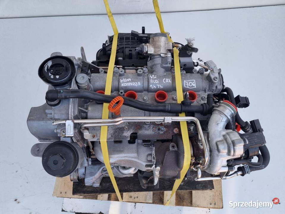 SILNIK KOMPLET VW Tiguan 14 TSI 122 129 CAX CAXA Janów
