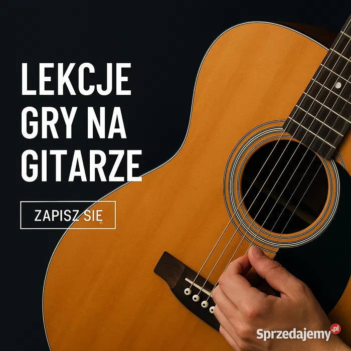 Lekcje gry na gitarze Radom i onlinestacjonarnie