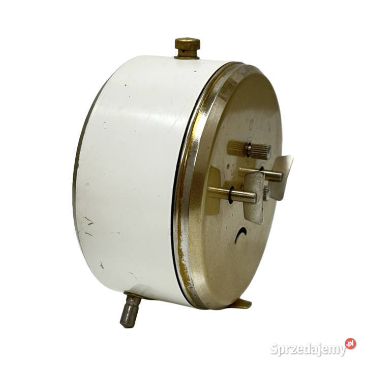 Sprawny Budzik PRIM Vintage Czechosłowacja lata biały Warszawa sprzedam