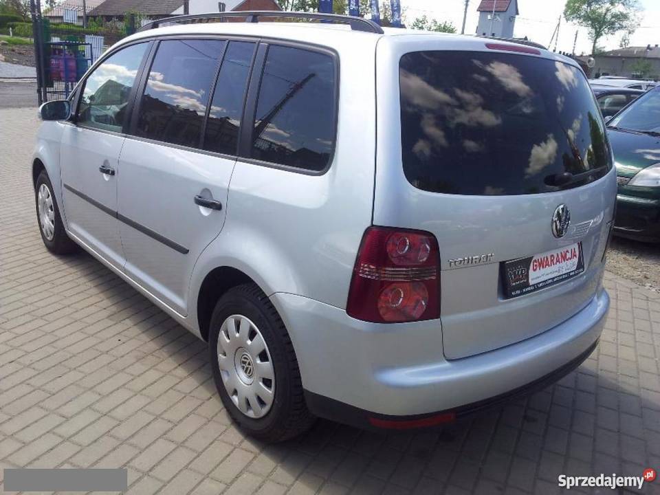 Na sprzedaż Volkswagen Touran srebrny elektryczne szyby Touran Krzywizna