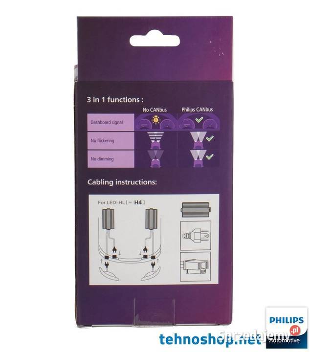 Philips CANBus H4 LED Adapter 2 sztuki Ultinon Szczerbice sprzedam