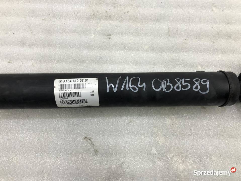 WAŁ NAPĘDOWY MERCEDES ML W164 30CDI A1644100701 Układ napędowy