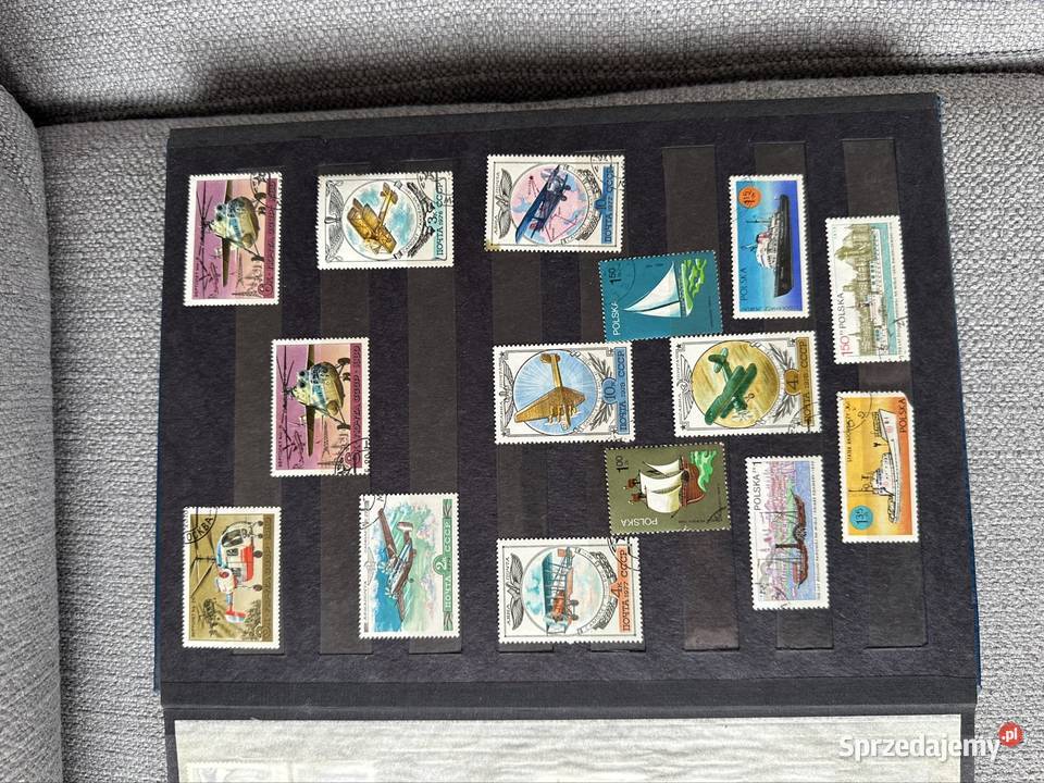 Klasery z znaczkami PRL łódzkie Janowice