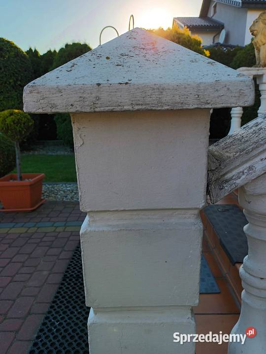 Daszek betonowy 32x32 czterospadowy kopertowy na Rzeszów