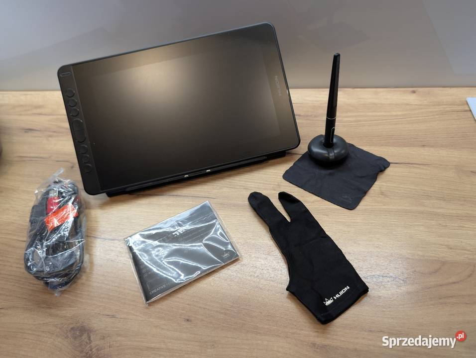 Tablet graficzny HUION Kamvas 12 podstawka łódzkie Piotrków Trybunalski