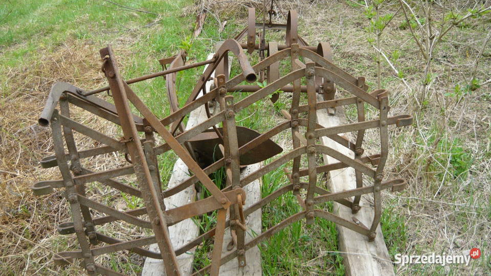 Pług konny brony kultywator konne stary do podlaskie Sokółka