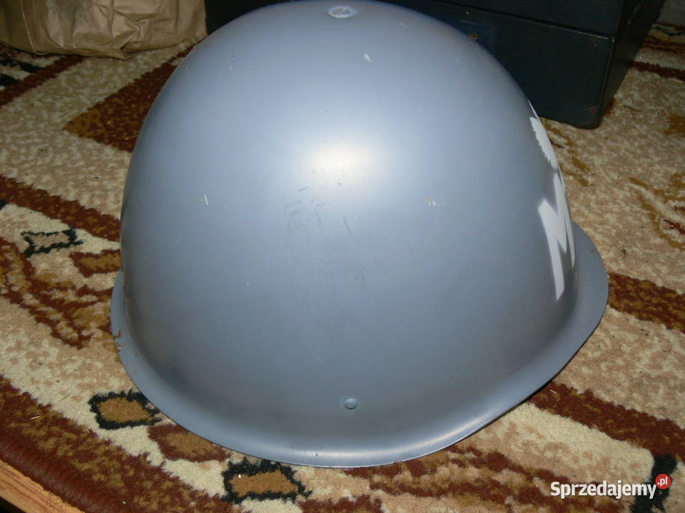 Hełm Kask Milicja MO ZOMO ORMO nowy z siatką