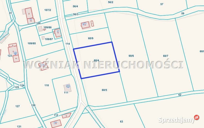 Do sprzedaży działka 3109m2 Grzędy Górne asfalt Nieruchomości sprzedam