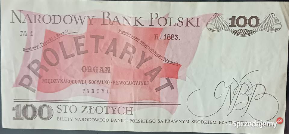 100 złotych 1XII1988 seria TT Konin
