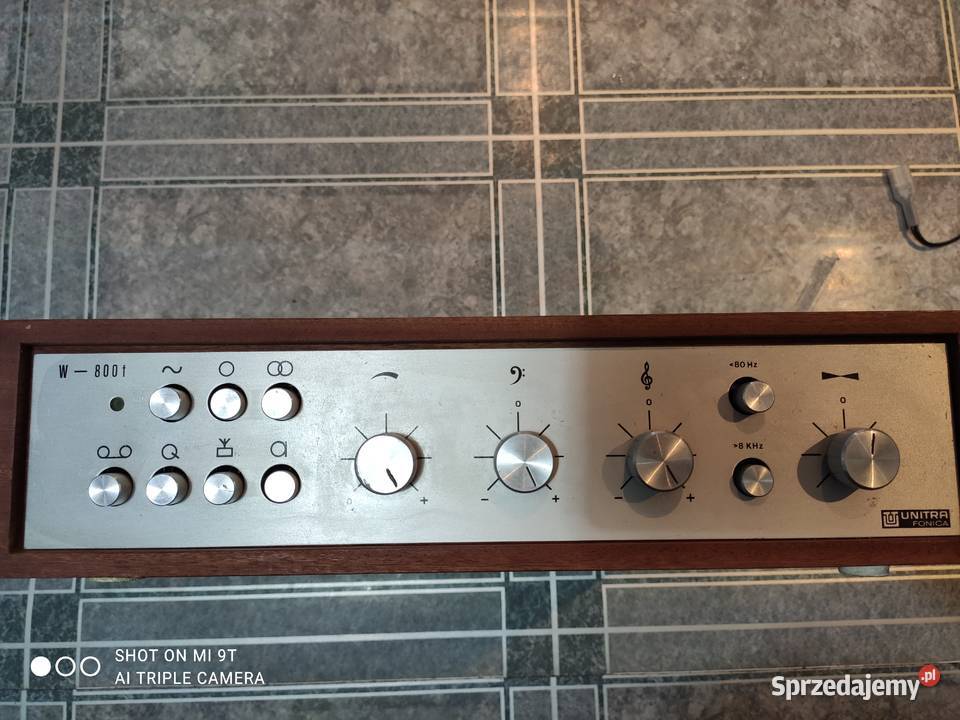 Unikatowy wzmacniacz PRL UNITRAFONICA W800f Białystok