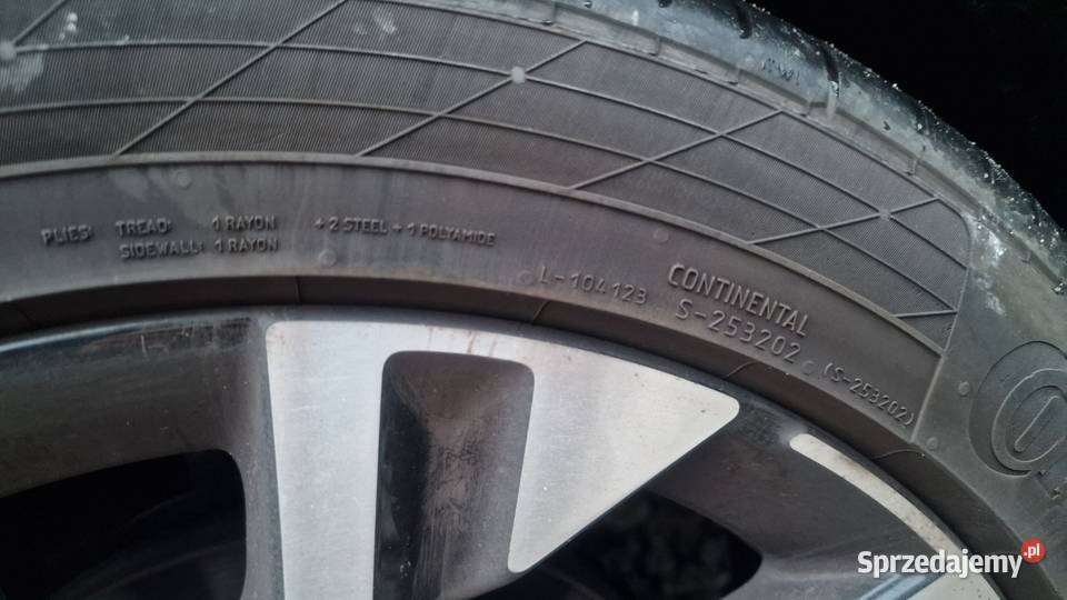 Opony letnie Continental ContiSportContact 5 wielkopolskie Poznań sprzedam