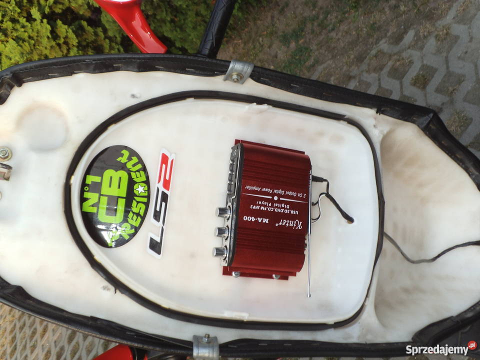 JEDYNY TAKI ZIPP QUANTUM CAR AUDIO NEON STAN czerwony Wysoka