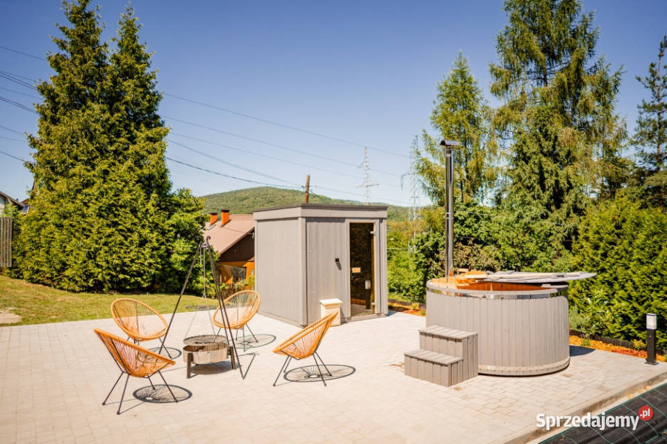 Dom w Beskidach z sauną i balią 85 m gotowy do 1 piętro Sprzedaż małopolskie Zakopane