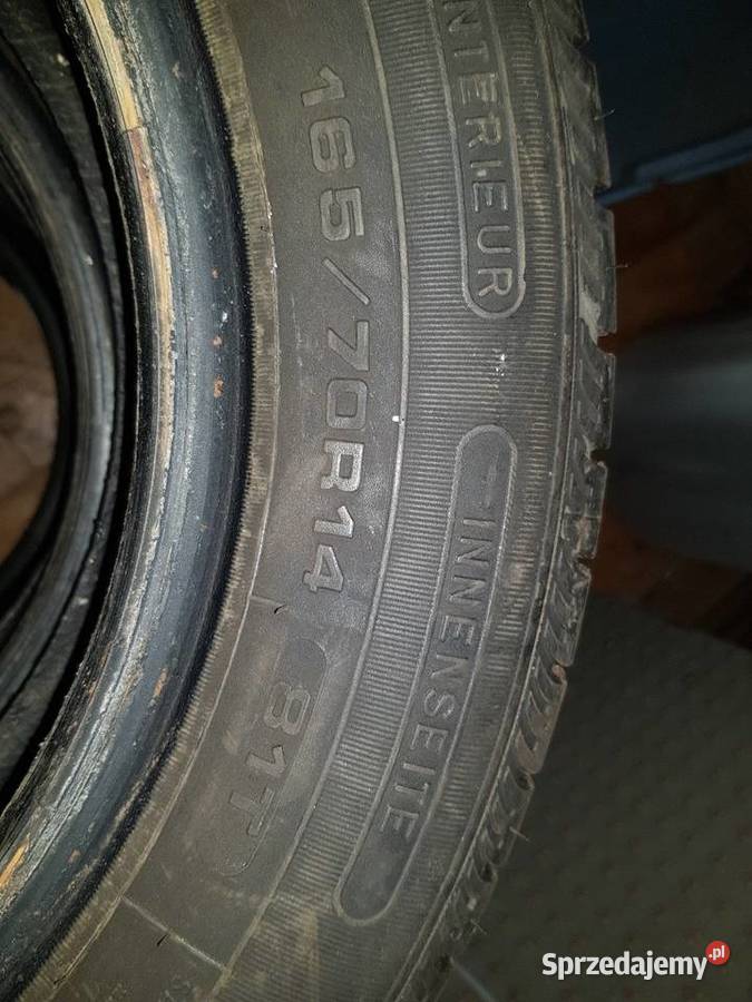 Komplet opon letnich Fulda 16570R14 śląskie Radzionków sprzedam