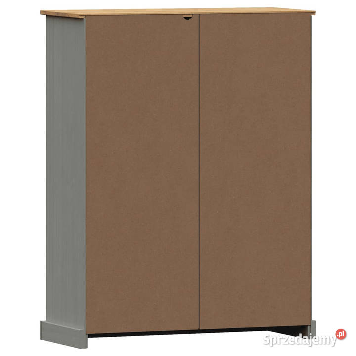 Szafka na książki VIGO szara 90x35x1145 drewno
