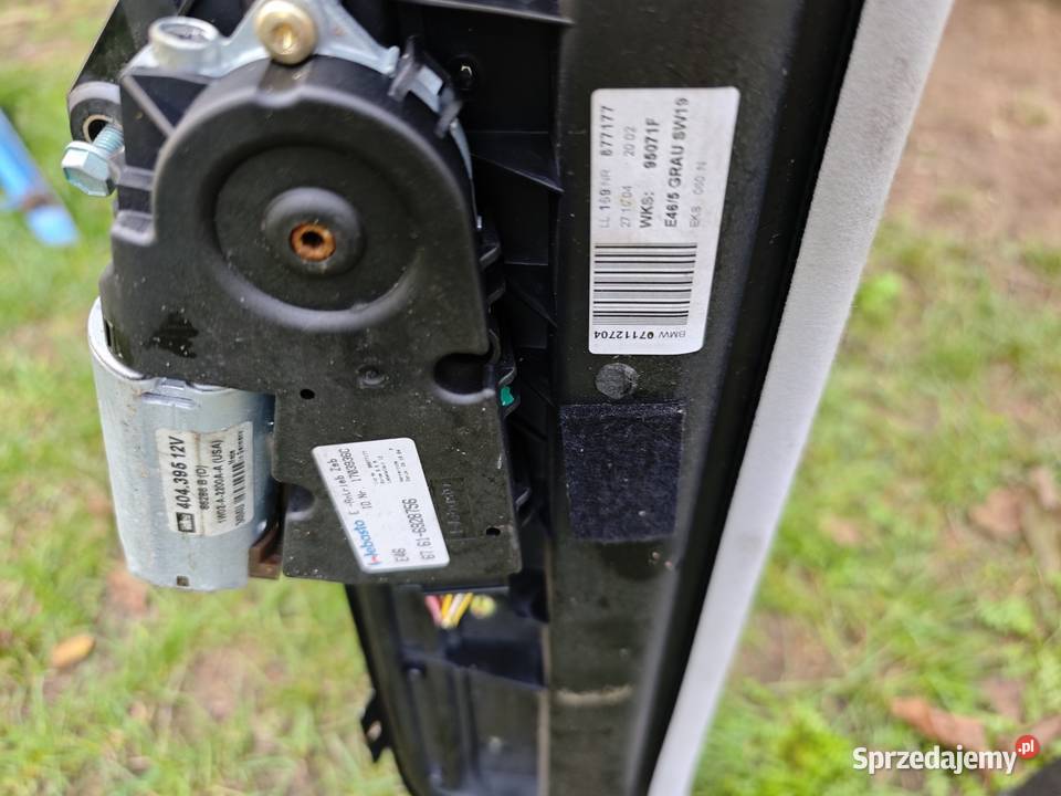 Szyberdach BMW E46 szklany Żory