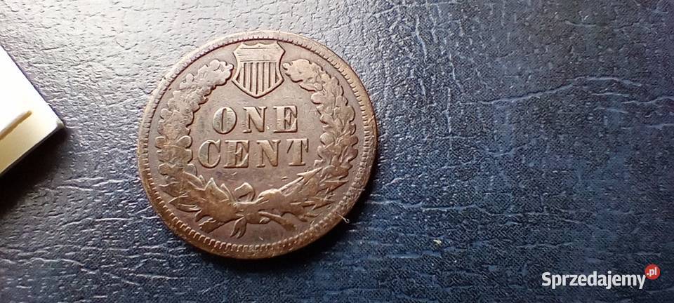 Stare monety 1 cent 1890 USA