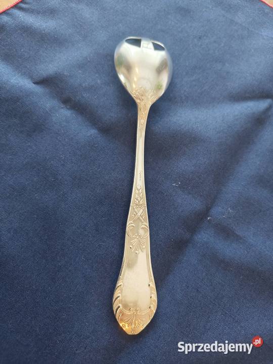 Platerowany widelec do sałat Hefra wzór romański zachodniopomorskie