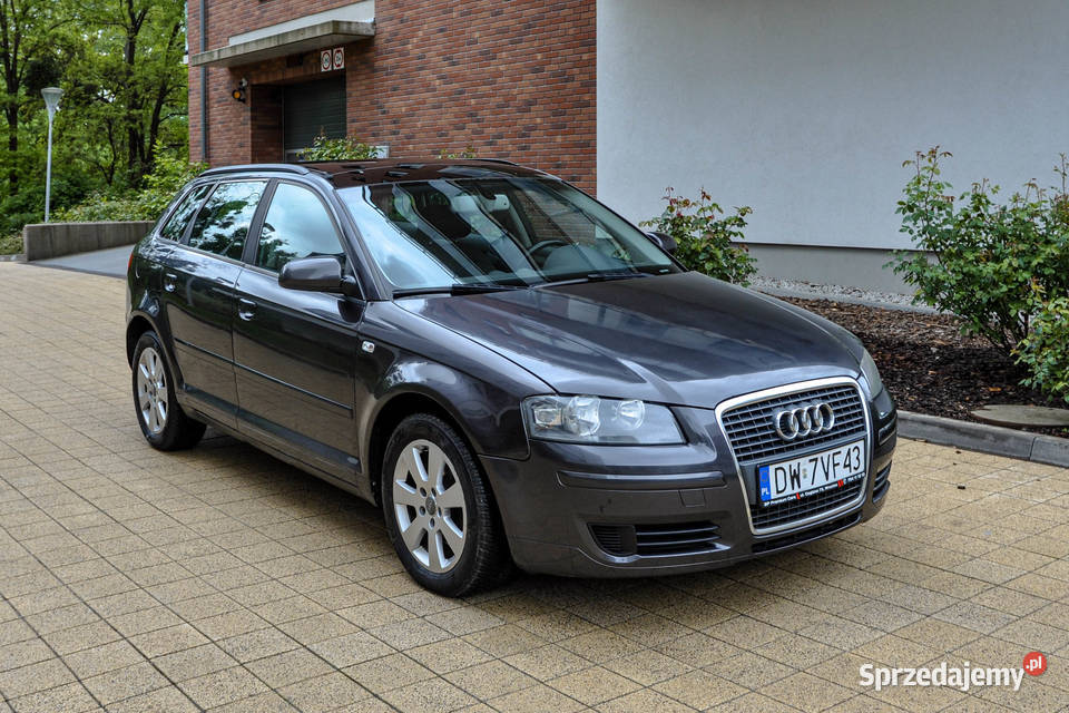 Audi A3 19TDI 2007 r Bezwypadkowy Panorama Wrocław