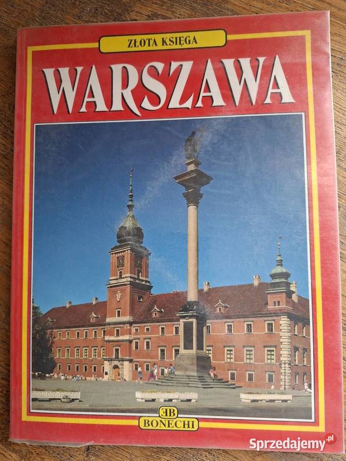 Złota księga Warszawa Bonechi miękka