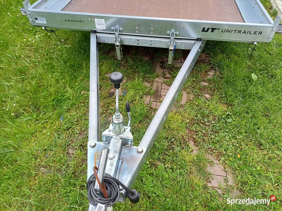 Przyczepa Temared Mała lawetaNajazdowa 546kg podkarpackie Jasło