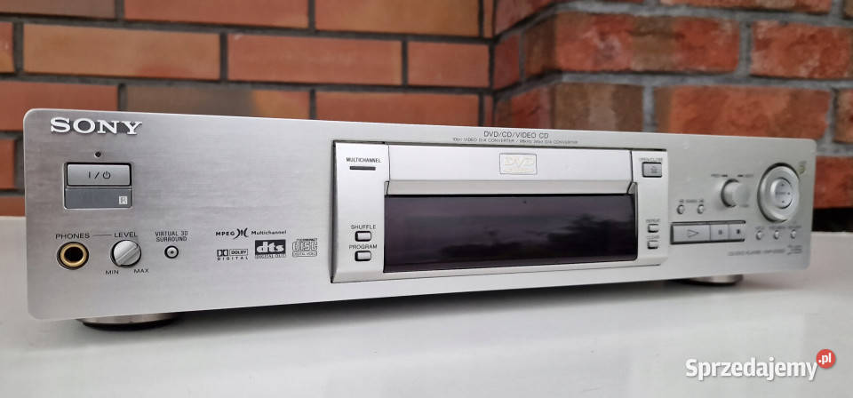 CD DVD odtwarzacz SONY DVP S725D 725 DVD CD Międzychód