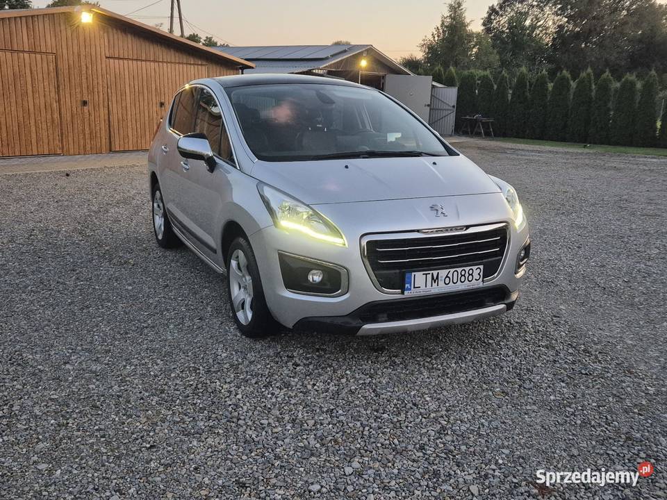 Peugeot 3008 16Hdi 2014 lubelskie Machnów Nowy