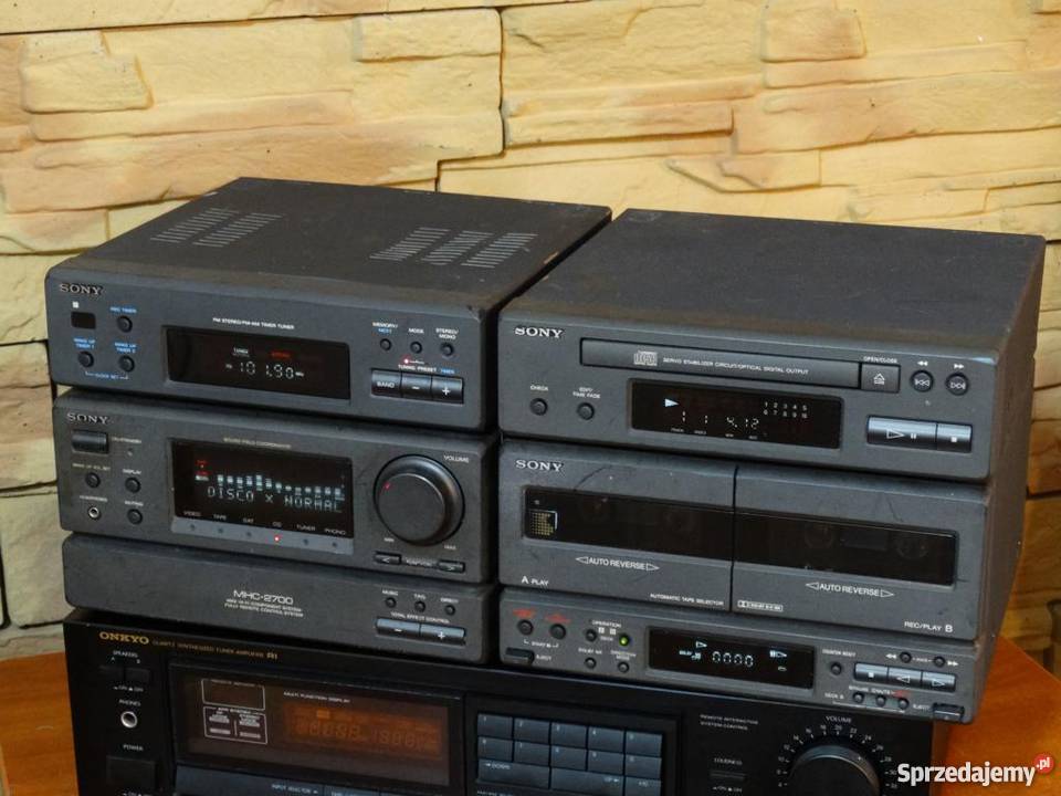 Wieża Sony MHC2700 duży zestaw WYSYŁKA Wieże i miniwieże