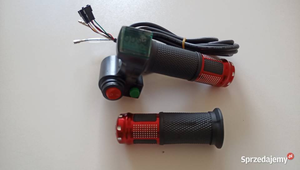 Manetka gazu z woltomierzem światła klakson Hulajnogi elektryczne Warszawa