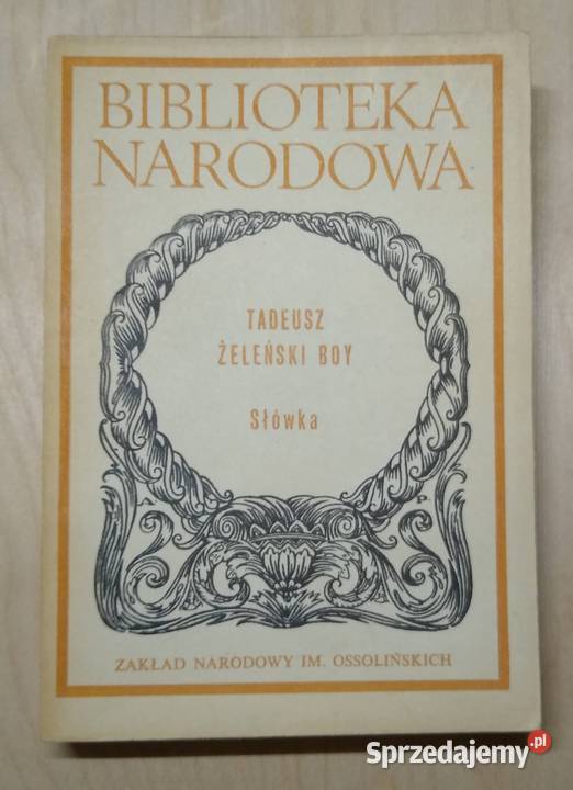 Słówka Tadeusz Żeleński Boy Gdańsk