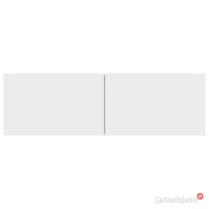 Szafki TV 4 białe 100x30x30 materiał Warszawa