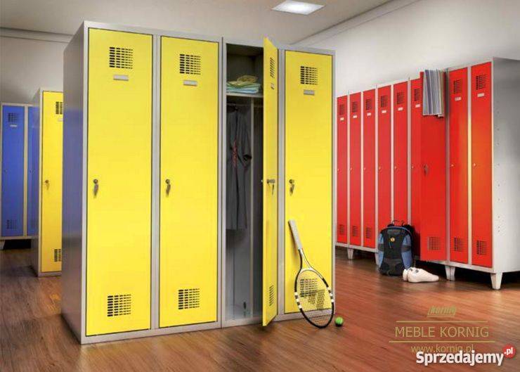 Metalowe szafki ubraniowe BHP Tarnów