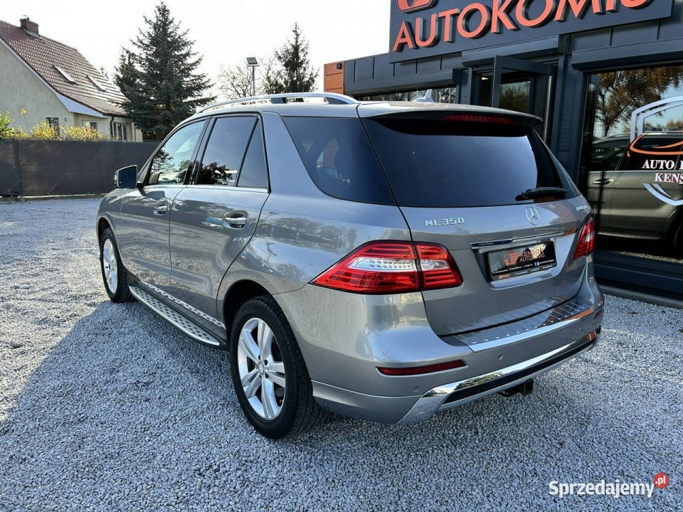 Mercedes ML 350 LED Martwe Pole 4x Grzane elektrycznie ustawiane fotele Bydgoszcz