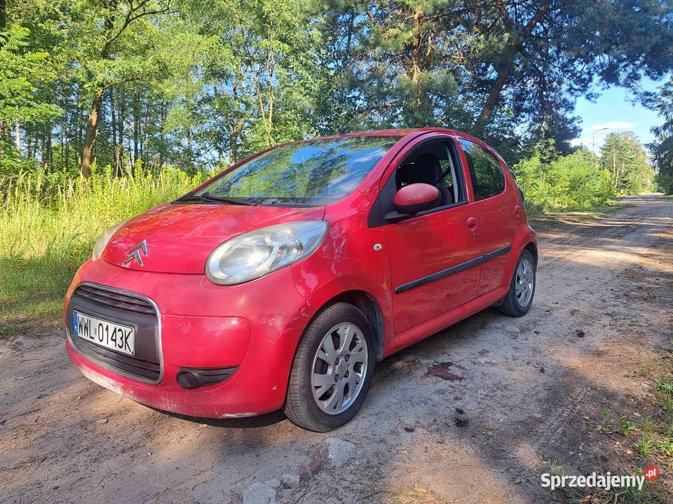 Citroen C1 2009 1.4 hdi - klimatyzacja, szyby elektryczne, centralny zamek.