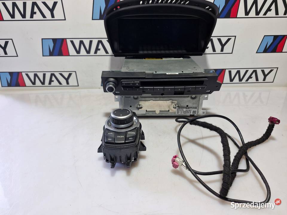 BMW 5 NAWIGACJA CZYTNIK MONITOR IDRIVE KOMPLET osobowe