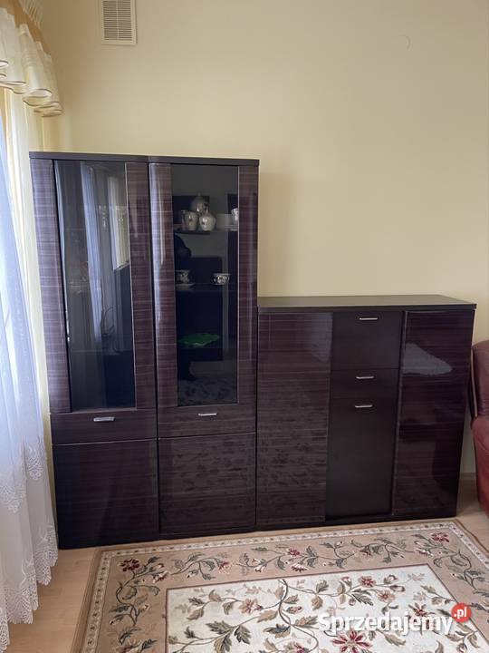 Meble do salonu ciemny brąz Olsztyn sprzedam