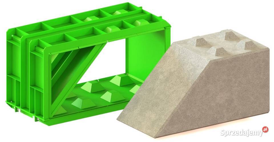 FORMA LEGO FORMA STALOWA BLOK BETONOWY 180X60X60 mazowieckie Warka sprzedam