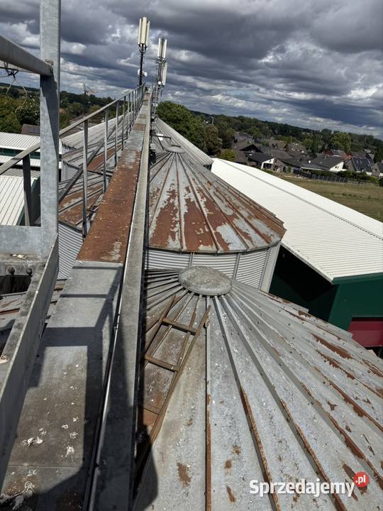 Silos zbożowe 400 ton lubelskie Tomaszów Lubelski