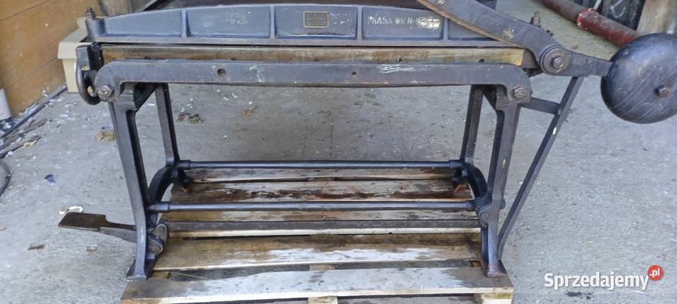 Gilotyna do papieru Karl krause Kostomłoty