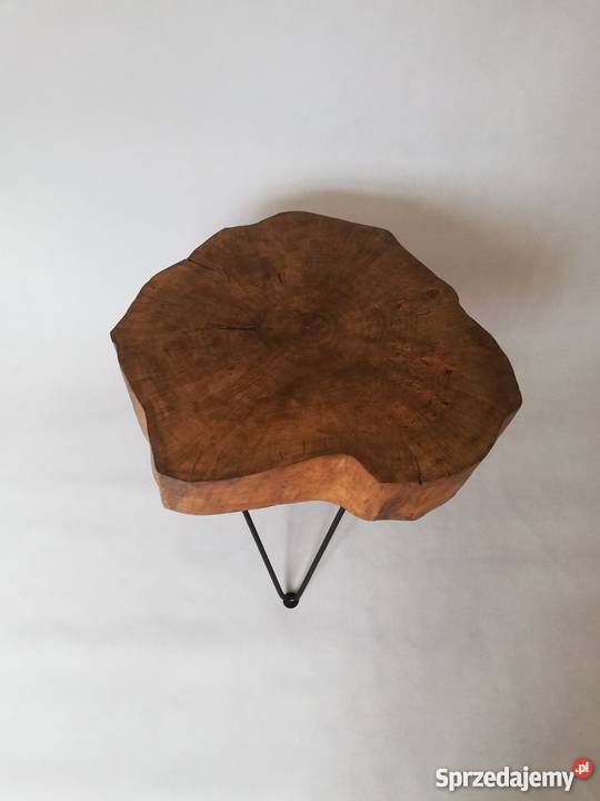 Stolik Kawowy z Pnia drzewa Klonowego Harpin 52cm Kostrzyn