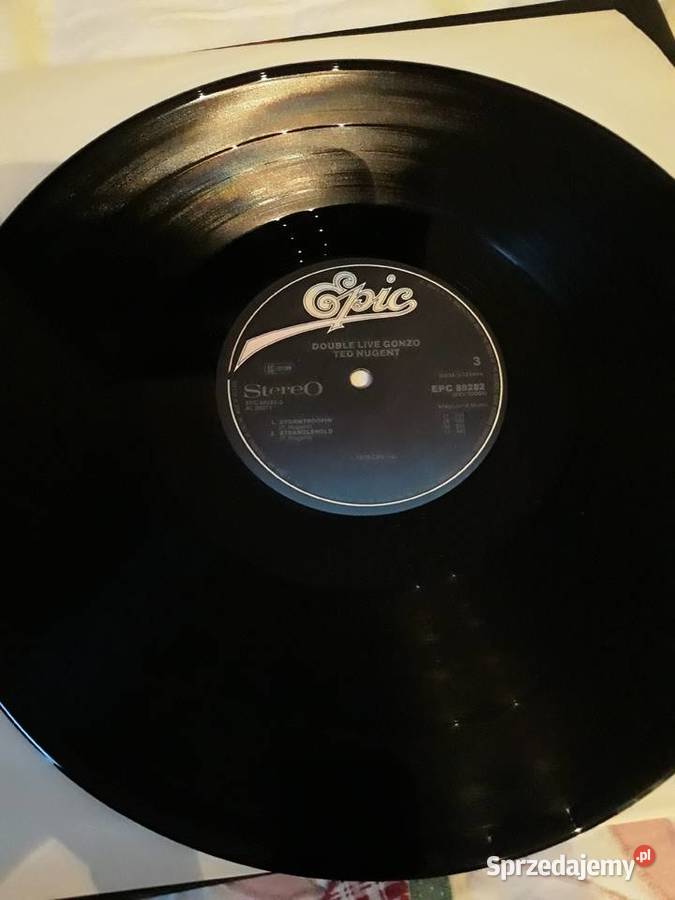TED NUGENT Double LIVE 19762 LP Orginał EPIC Rzeszów