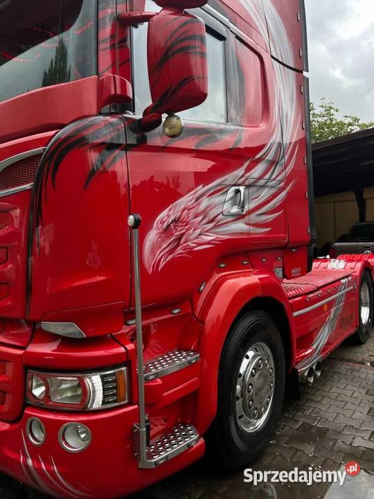 Scania R V8 500 Show Truck 2014 6x4 ORGINALNY Motoryzacja Tarnowskie Góry