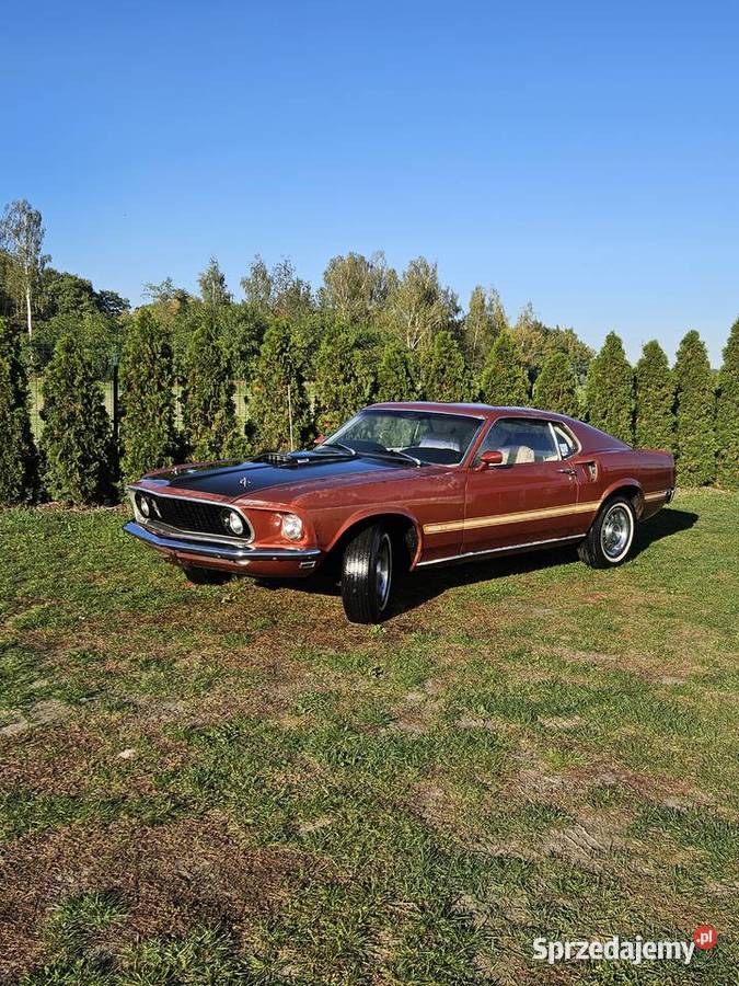 Ford Mustang Fastback Mach1 1969 Samochody osobowe Krajanka