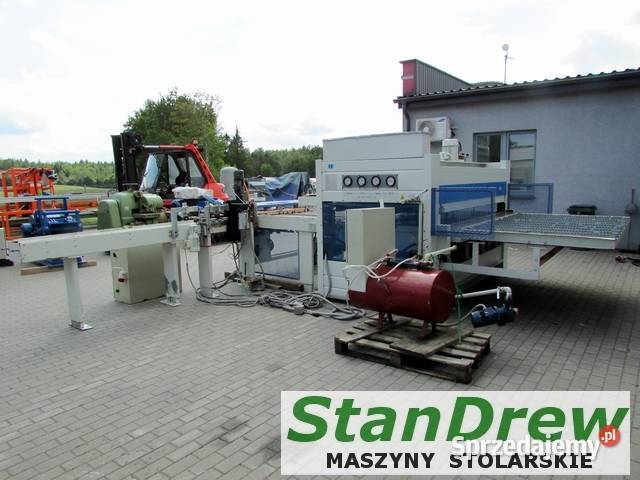 Prasa do klejenia drewna z podajnikiem STETON Produkcja Mojusz