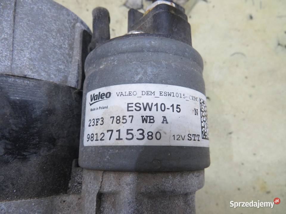 ROZRUSZNIK OPEL CORSA F 12 VTI 9812715380 osobowe