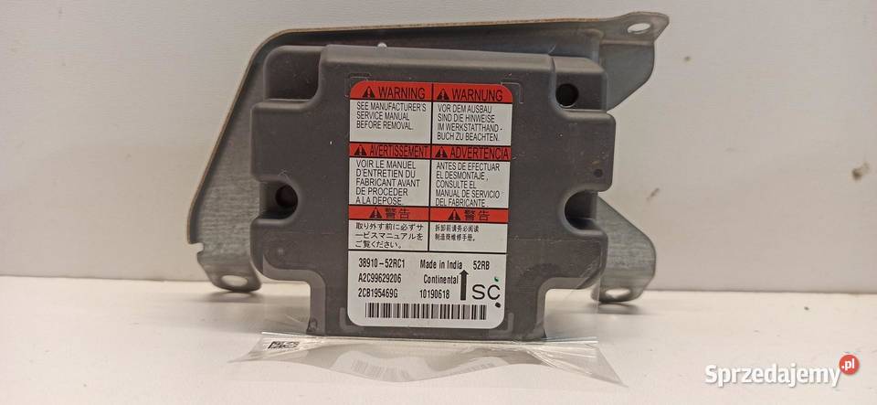 SUZUKI SWIFT MK8 MODUŁ SENSOR AIRBAG 3891052RC1 sprzedam