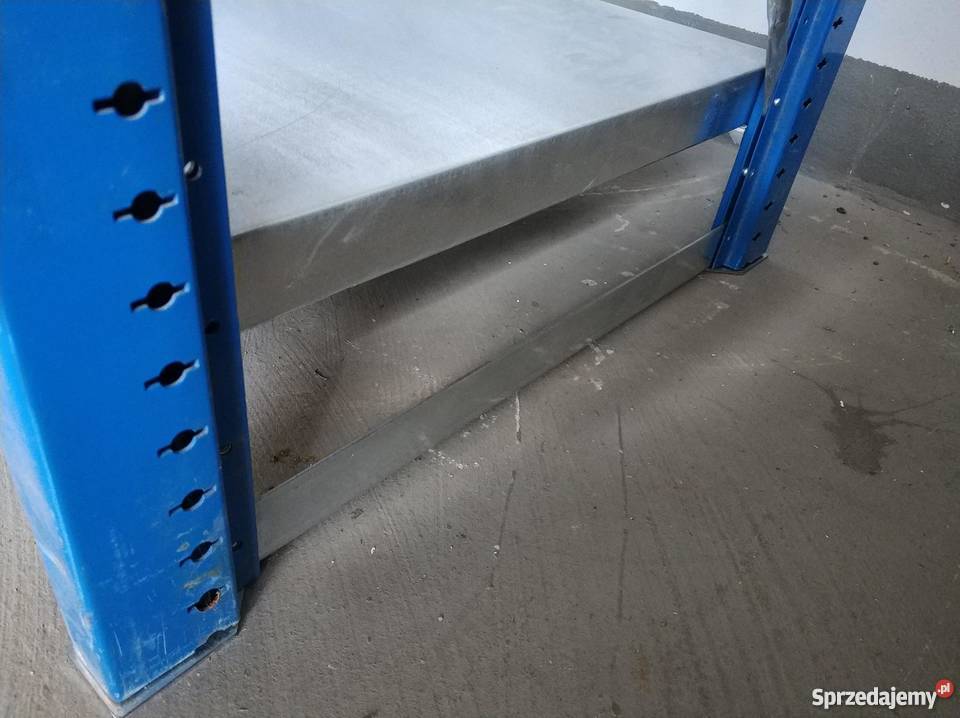 REGAŁ metalowy magazynowy warsztatowy 463x220x53 Dzierżoniów