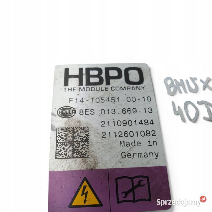 MODUŁ STEROWNIK HBPO BMW X5 G05 X6 G06