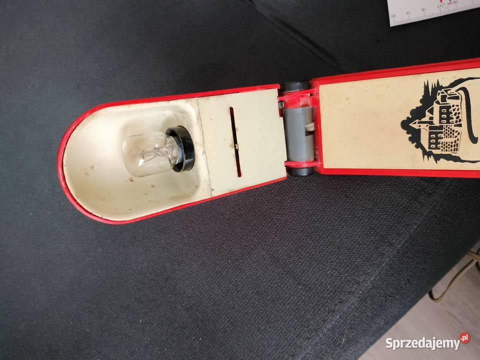 Lampka vintage PRL stojąca wisząca